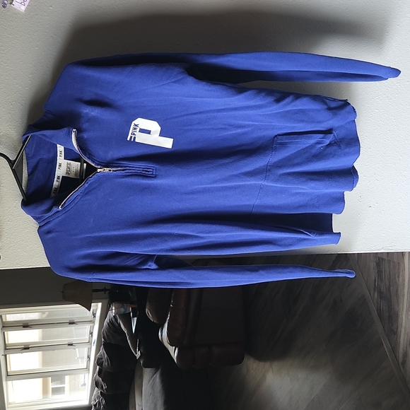 Royal blue PINK pullover - Picture 1 of 2